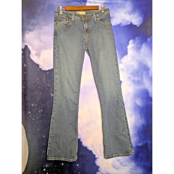 Y2K LEI Low Rise Bootcut Jeans Size 7 Flare Retro Denim Vintage Mall Scene Queen - Picture 1 of 8